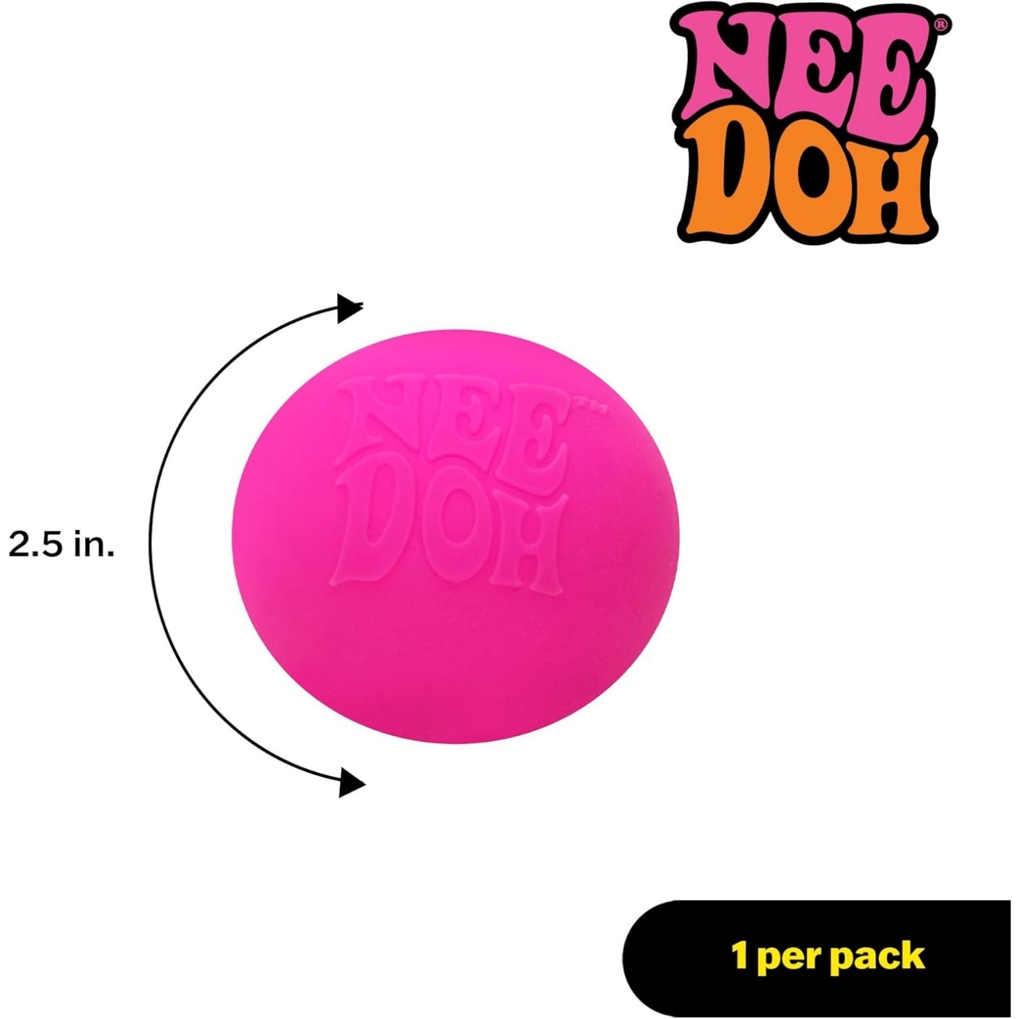 NeeDoh Original Sensory Ball - Orange - Image 17